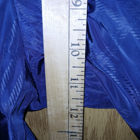 PGA Tour Windbreaker 1/4 Zip Mens Size Large Blue Checkered Mesh Lined Golf - Picture 14 of 15